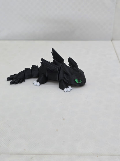 Toothless mini - Erratically Eccentric Creations