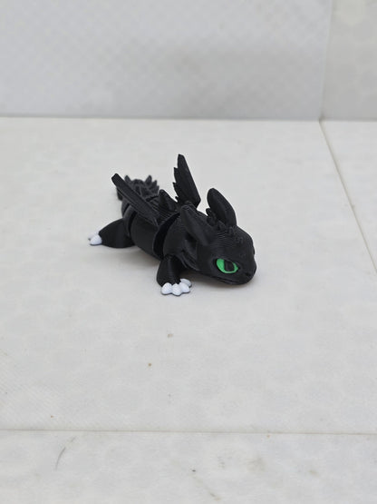 Toothless mini - Erratically Eccentric Creations