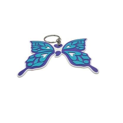 Tribal Butterfly Keychain - Erratically Eccentric Creations