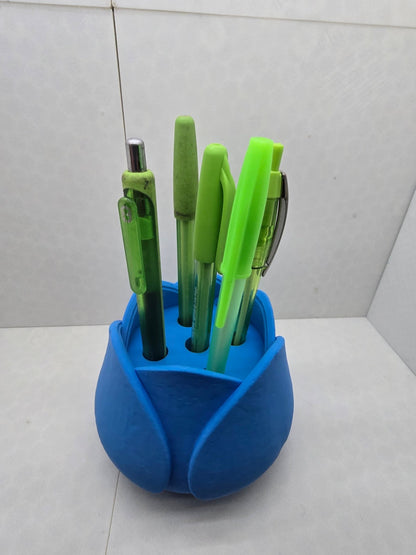 Tulip Pencil Holder 3D Printed