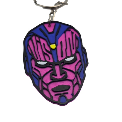 Superhero and Villain Keychain Collection