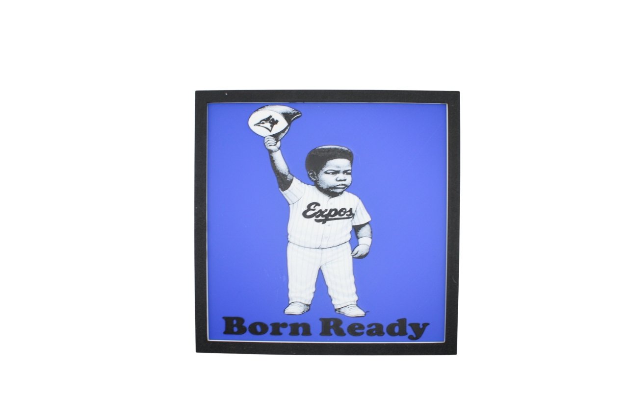 Vladamir Guerrero Jr Born Ready Painting