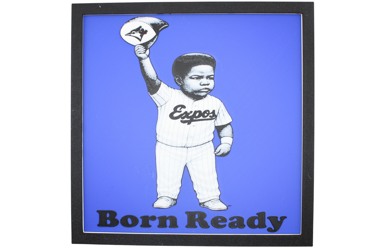 Vladamir Guerrero Jr Born Ready Painting