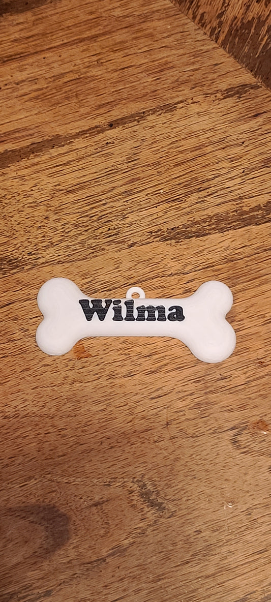 Bone Ornament (customizable)