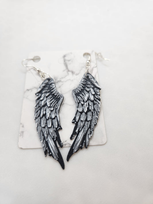 Wing Earrings - 3D Printed Earrings!