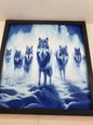 Wolf Pack Painting 3D Print - Erratically Eccentric Creations