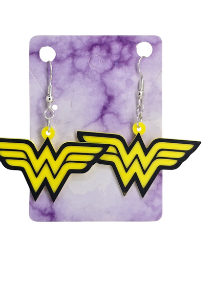 Wonder Woman Earrings