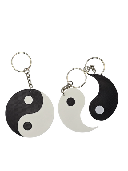 Yin Yang Keychains