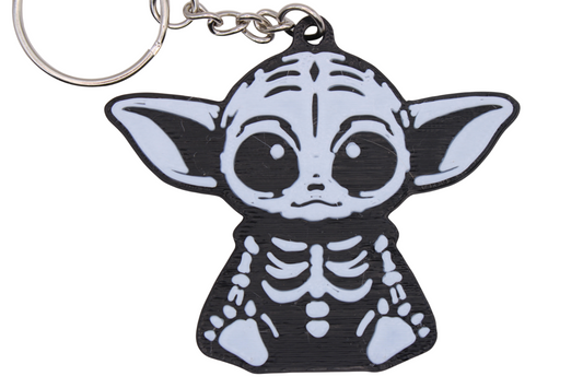 Yoda Skelli Keychain