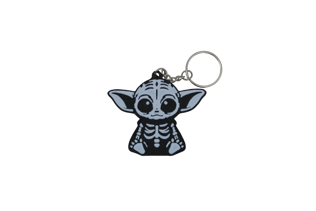 Yoda Skelli Keychain