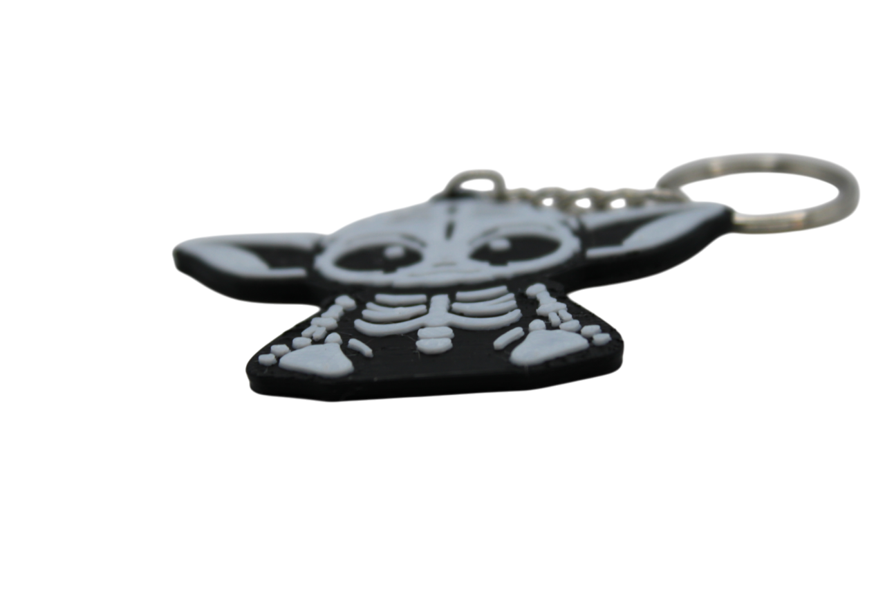 Yoda Skelli Keychain
