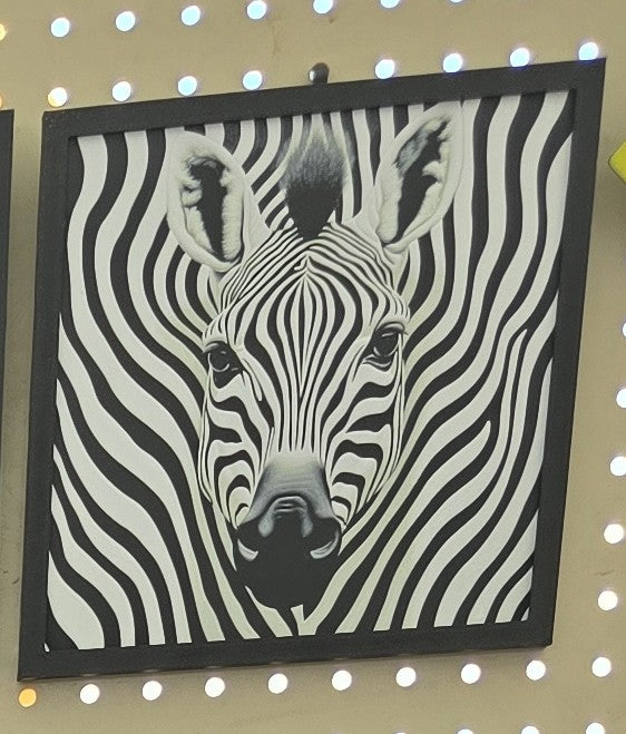 Zebra Painting 3D Print